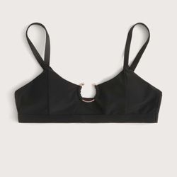Brand New Womans Small Black Bikini Top