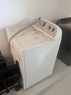 Old washer and dryer