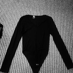 Black long sleeve Body suit