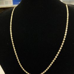 $300 Three Tone Gold Valentino Chain