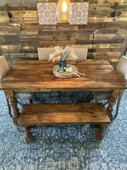 Dining Room Table w/ Bench