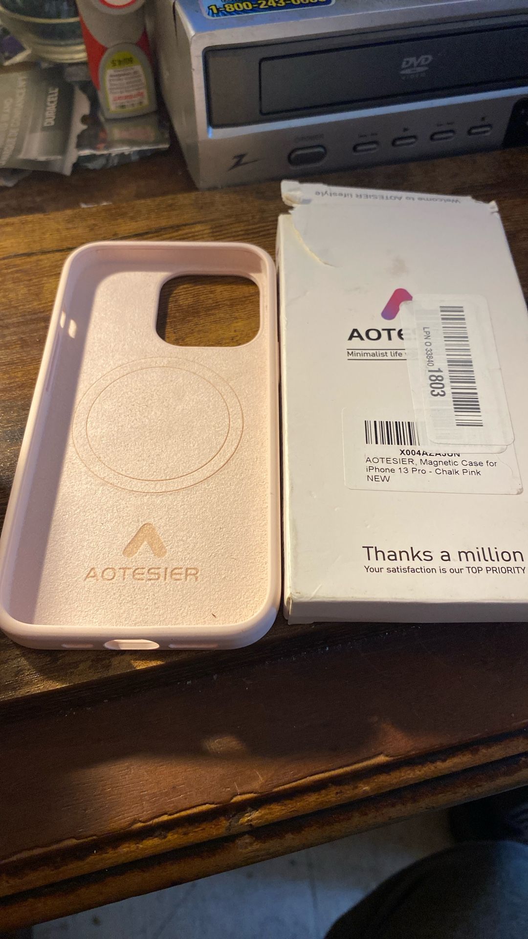 iPhone 13 Pro Chalk Pink Phone Case