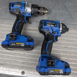 Kobalt 24v Cordless Drill/Driver Combo Kit 