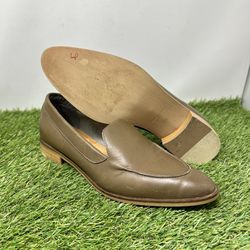 Everlane The Modern Loafer Tan Leather Pointed Toe Size 10