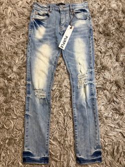 Purple Brand Light Wash Jeans