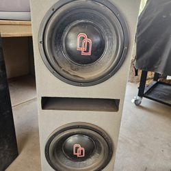 2 12' DD Subwoofers (Digital Design)
