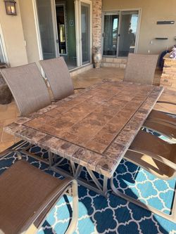 Outdoor patio set