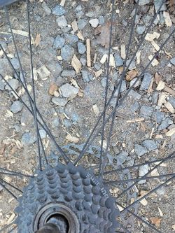 Pair Of Shimano Rims Size 28x1 3/8