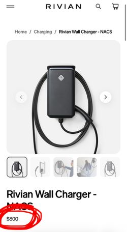 Rivian Wall Charger - SAE J1772 Plug - BRAND NEW
