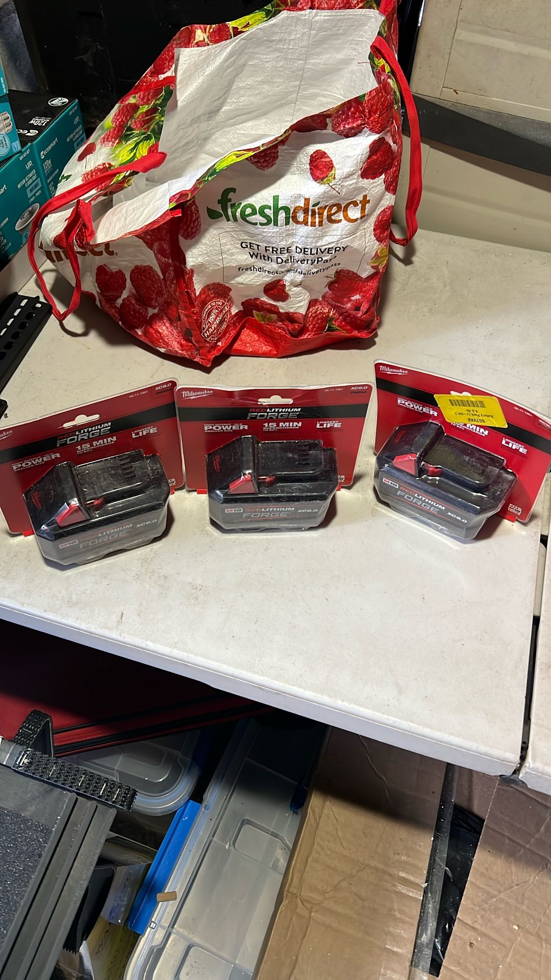 Milwaukee Red lithium Forge batteries (6.0) $150 Each