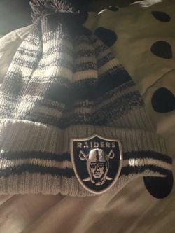 Raiders beanie