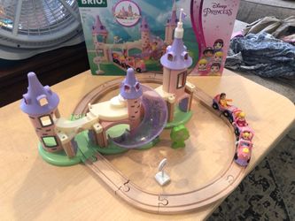 Brio Disney Princess Castle Wooden Train Set