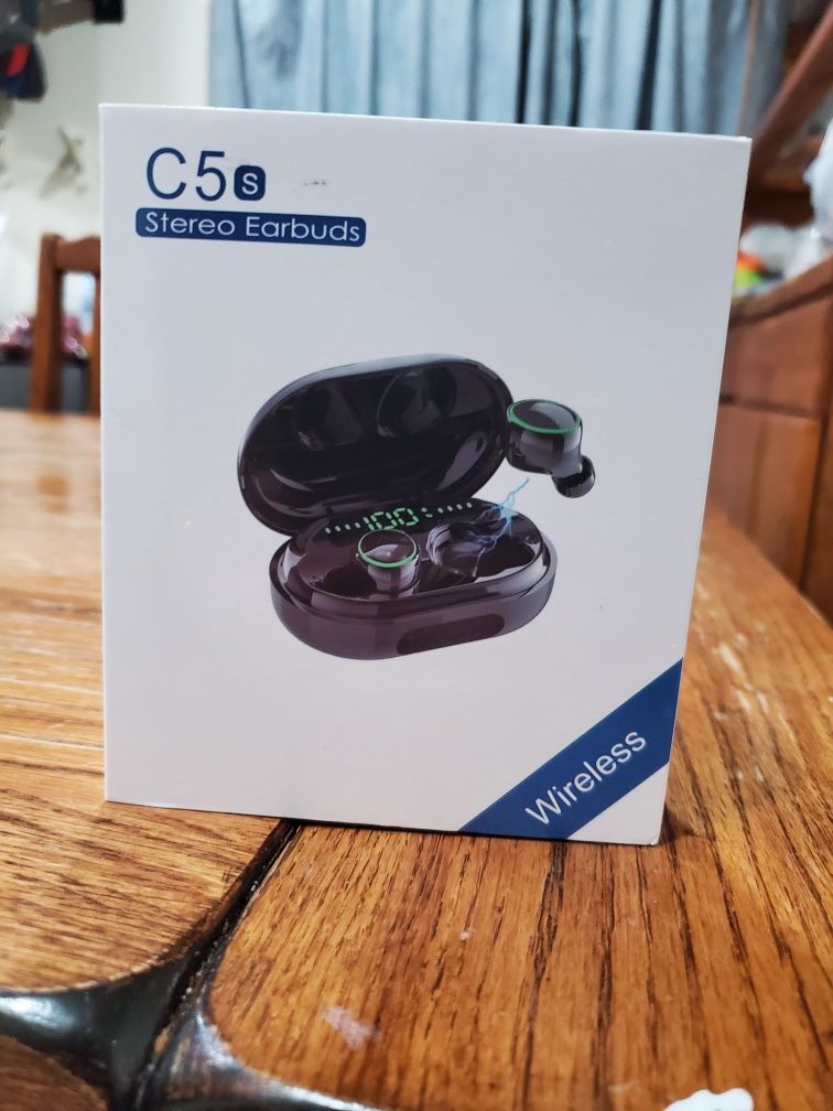 Donerton C5S Earbud(In Ear) Wireless Headphones - New Model Black