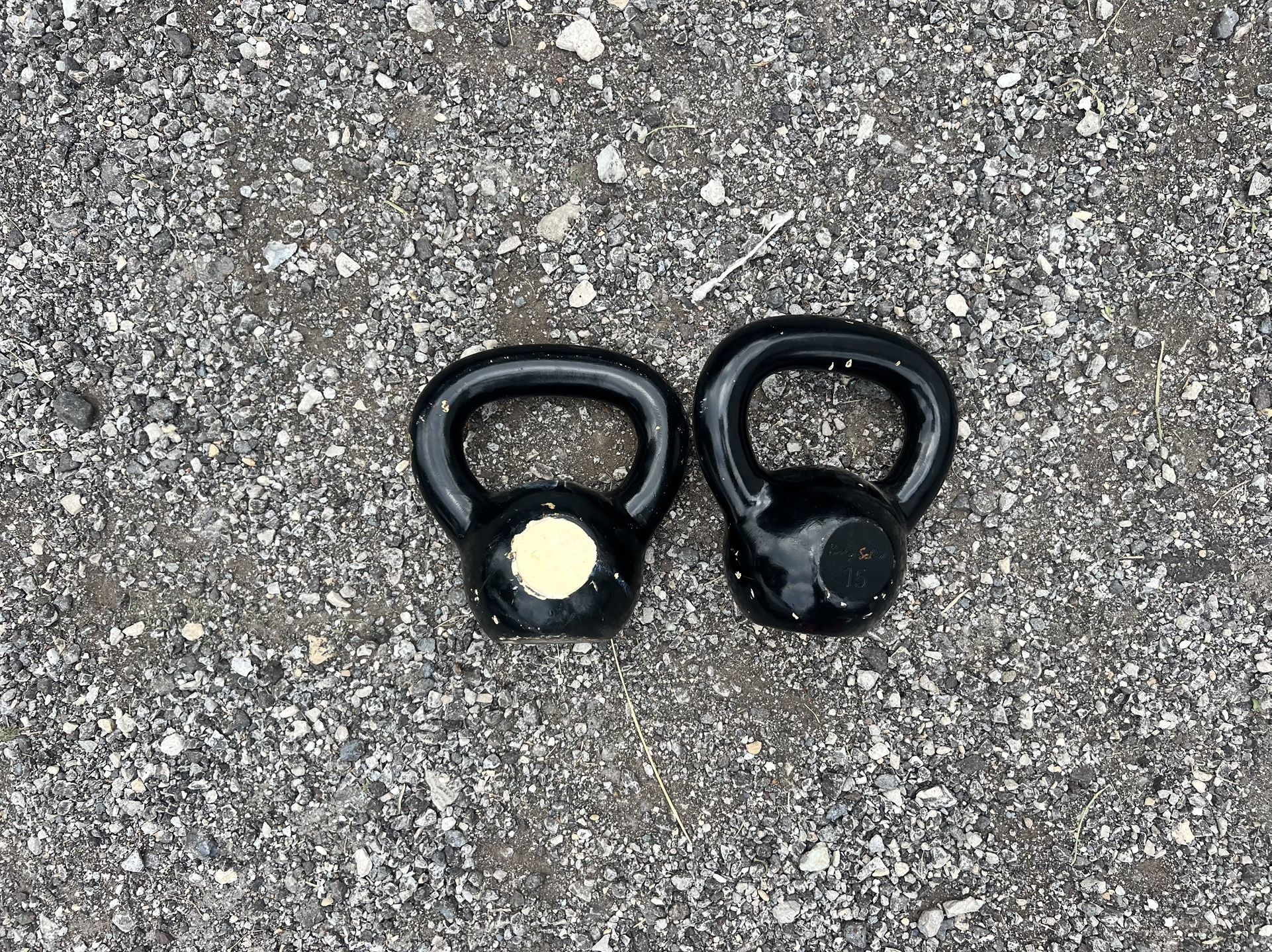 15lb Kettlebells