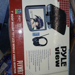 Plye 7inch Flipdown Car Monitor Brand New $80firm Price Pickup Only Serious Buyers Please Yes It Is Avaliable 