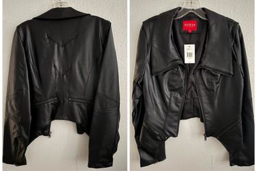 Guess leather jackets