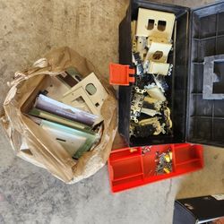 Assorted Switches & Face Plates