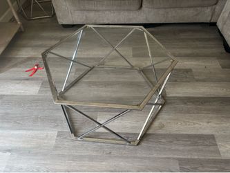 Middle table and two side tables