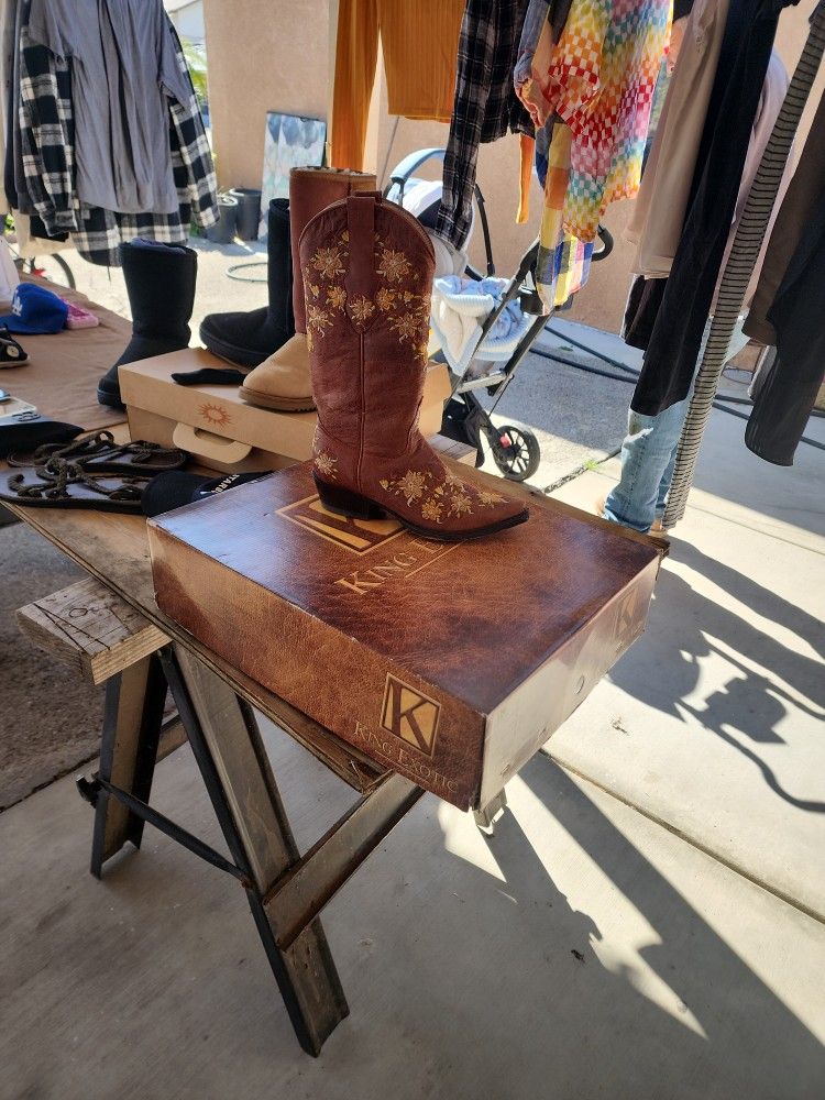 King Exotic Boots 6.5