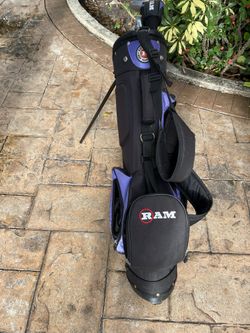 Golf Bag RAM With 4 Clubs
