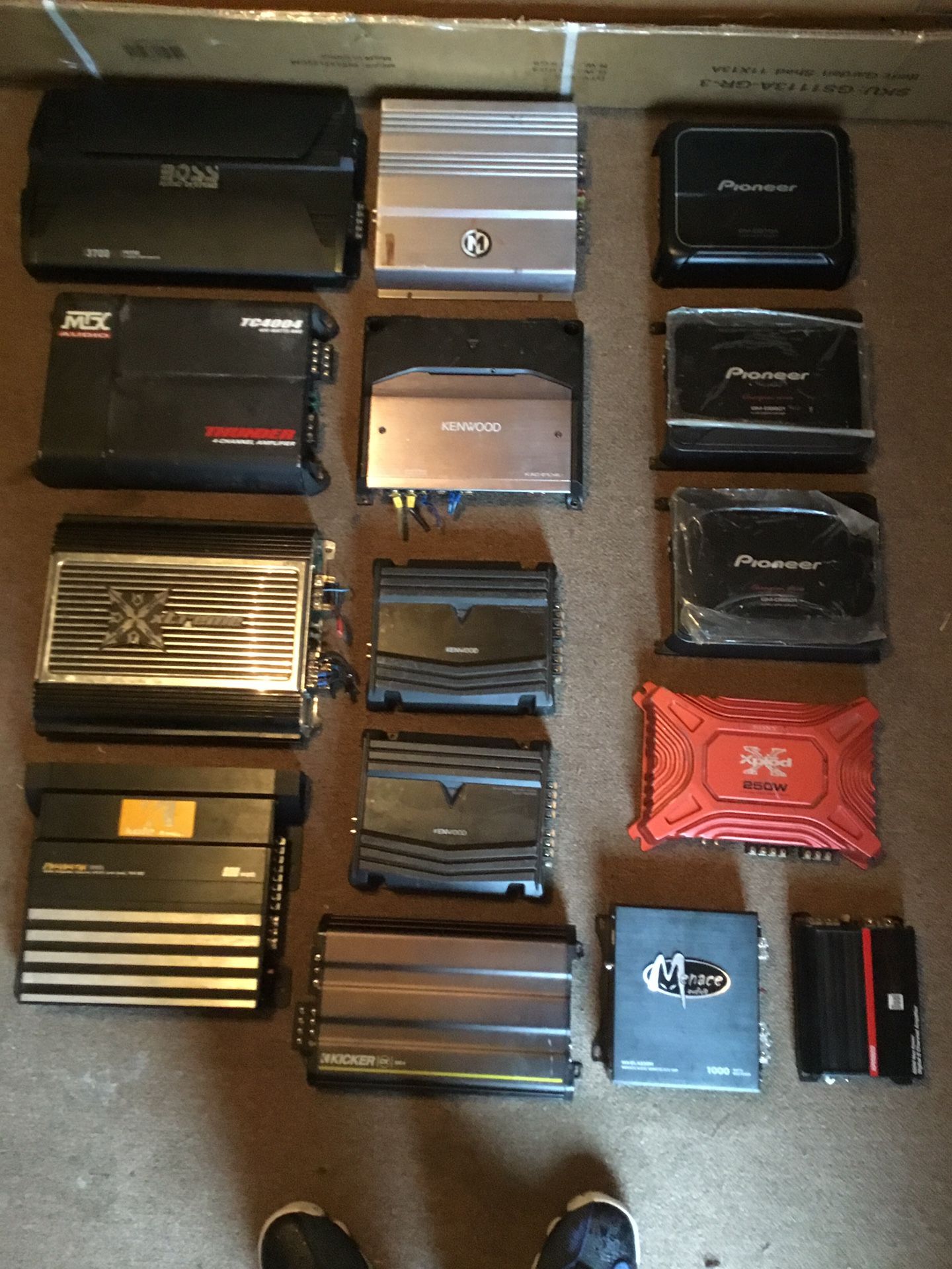 Car amplifiers,car radios, car speakers for sale. 