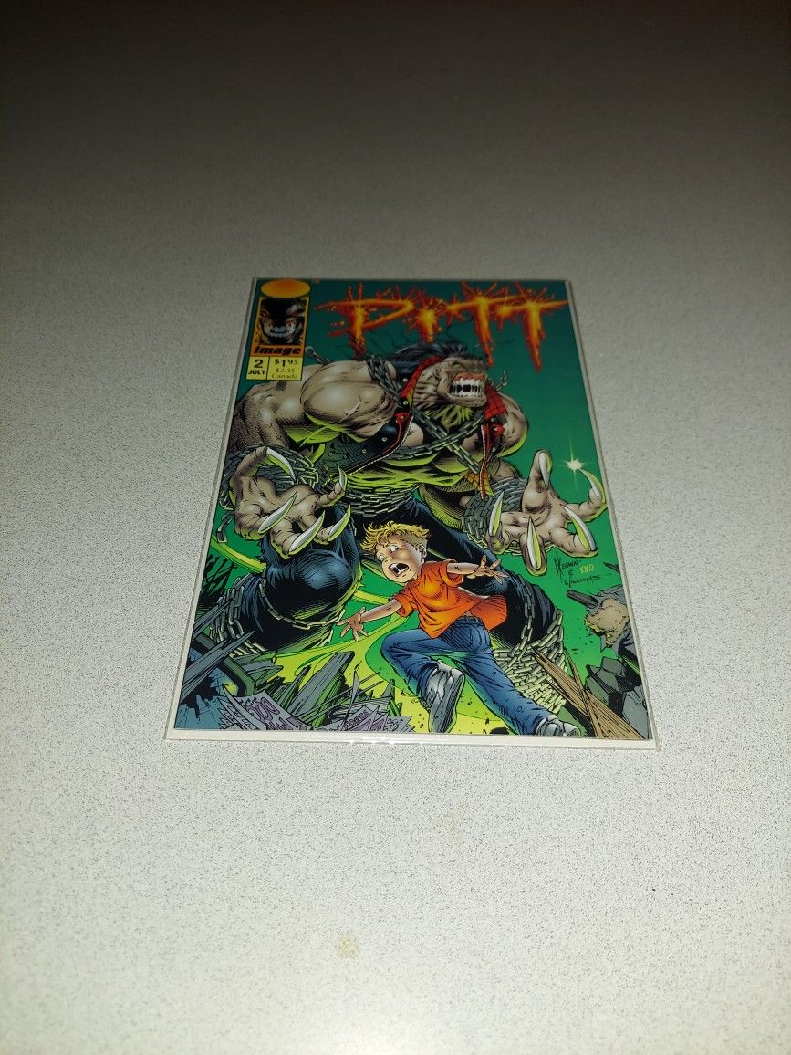 1993 PITT #2 COMIC BAGGED AND BOARDED