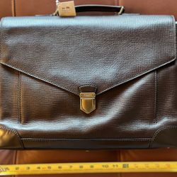 Coach Leather Briefcase 