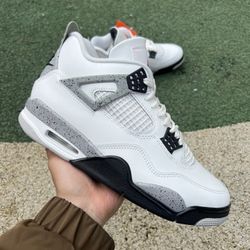 Air jordan 4s  WHITE CEMENT  more colors available   