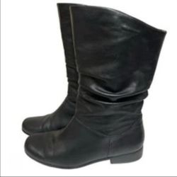 St John's Bay Mid-calf  Leather Boots