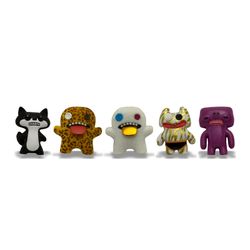 Fuggler 5-Pack Combo 2.5" Mini Monsters Fox Leopard Gold Alien