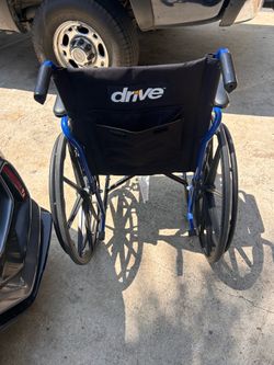 Wheelchair w. Foot rest