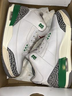 Jordan 3 lucky green