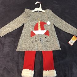 Brandnew Christmas outfit!!! 2t-3t