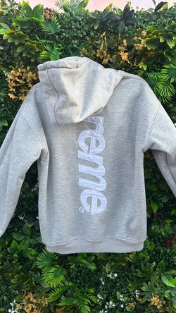 Grey Supreme Hoodie