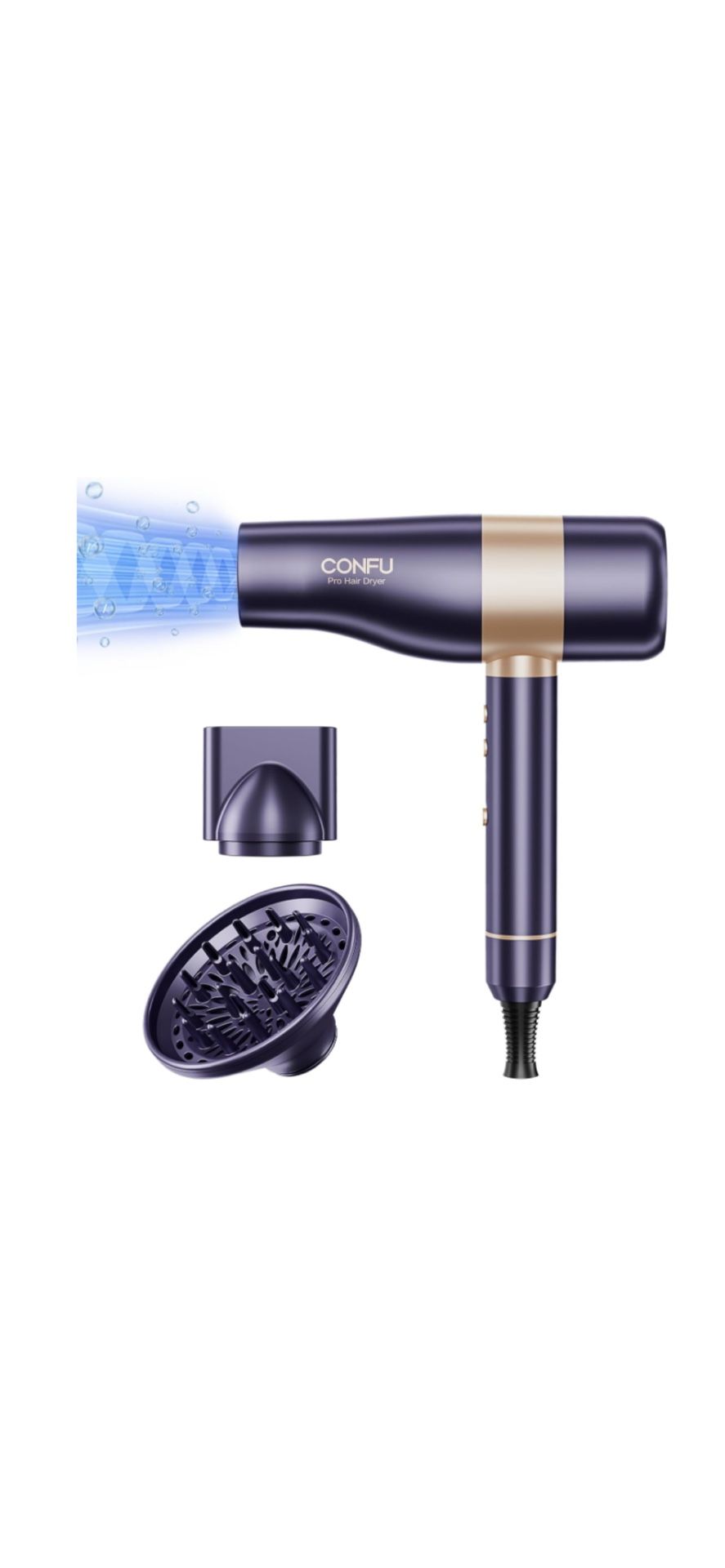 Hair Dryer, Negative Ionic with 110,000 RPM (Brand New)
