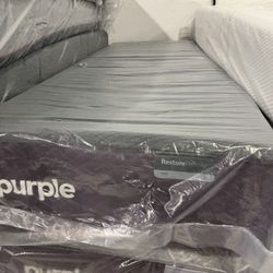 💜Twin Xl Mattress Purple Restore  Premier firm 💜
