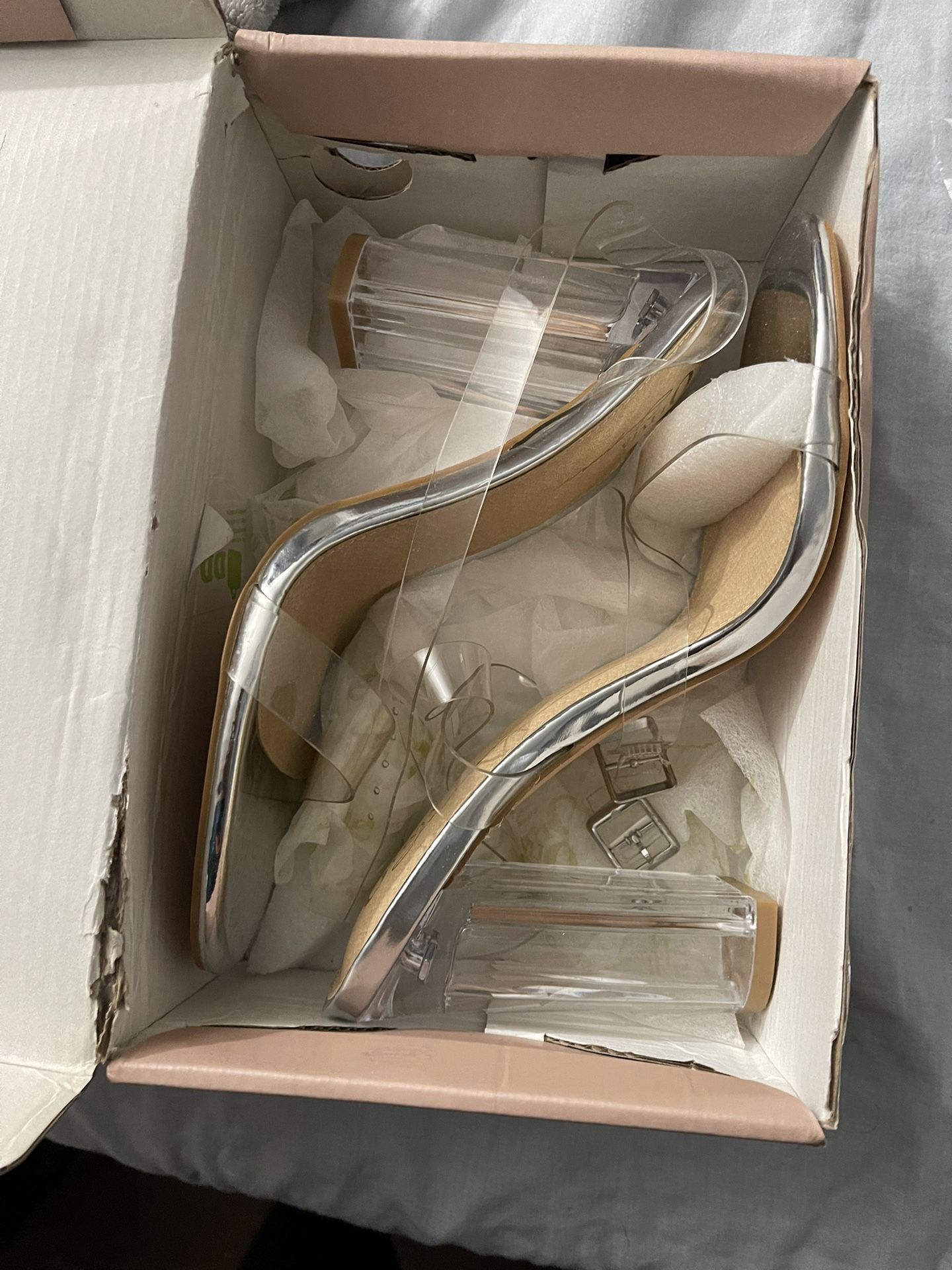 Clear Heels