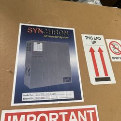 Synchron Ac Inverter