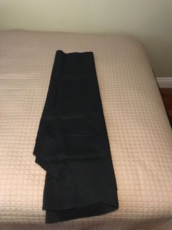 Black 90” Round linen