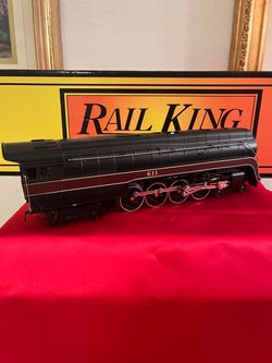 Rail King Steam Locomotive Model Train No. 611