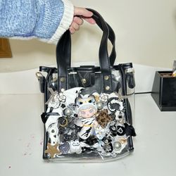 Parent-child transparent Handbag