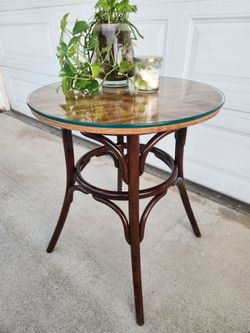 Vintage Bentwood Bistro Table! ( Table only)