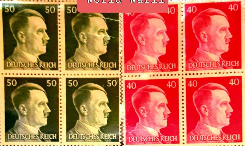 World War 11,Stamps Of Germany 