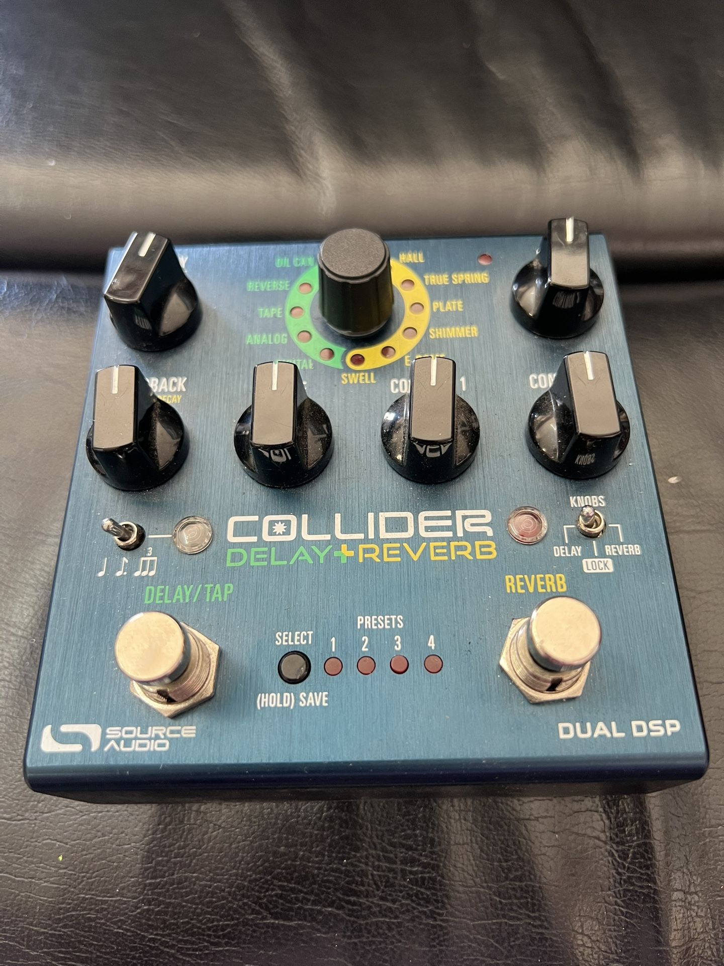 Source Audio Collider Stereo Delay+Reverb Pedal