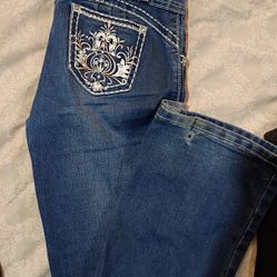 Silver Diva Blue Jeans Size 3