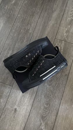Dior B23 Low-Top Sneakers Black Oblique READ DESCRIPTION