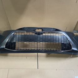 For 2020 2021 2022 Toyota Corolla LE Front Bumper Assembly With Grille Fog Bezels