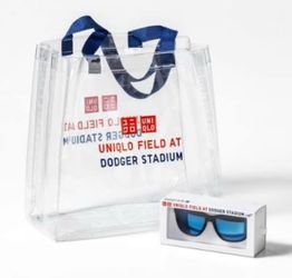Uniqlo x Dodger Stadium Clear Tote Bag & Sunglasses Set