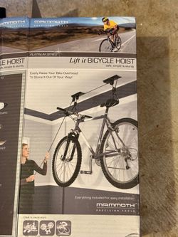 Bicycle Hoist for storing