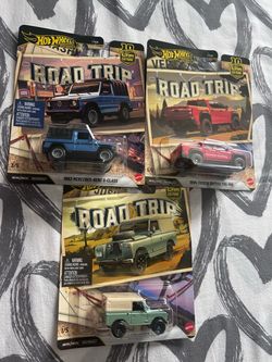 Hot Wheels Premium Road Trip Car Culture Set of 3
